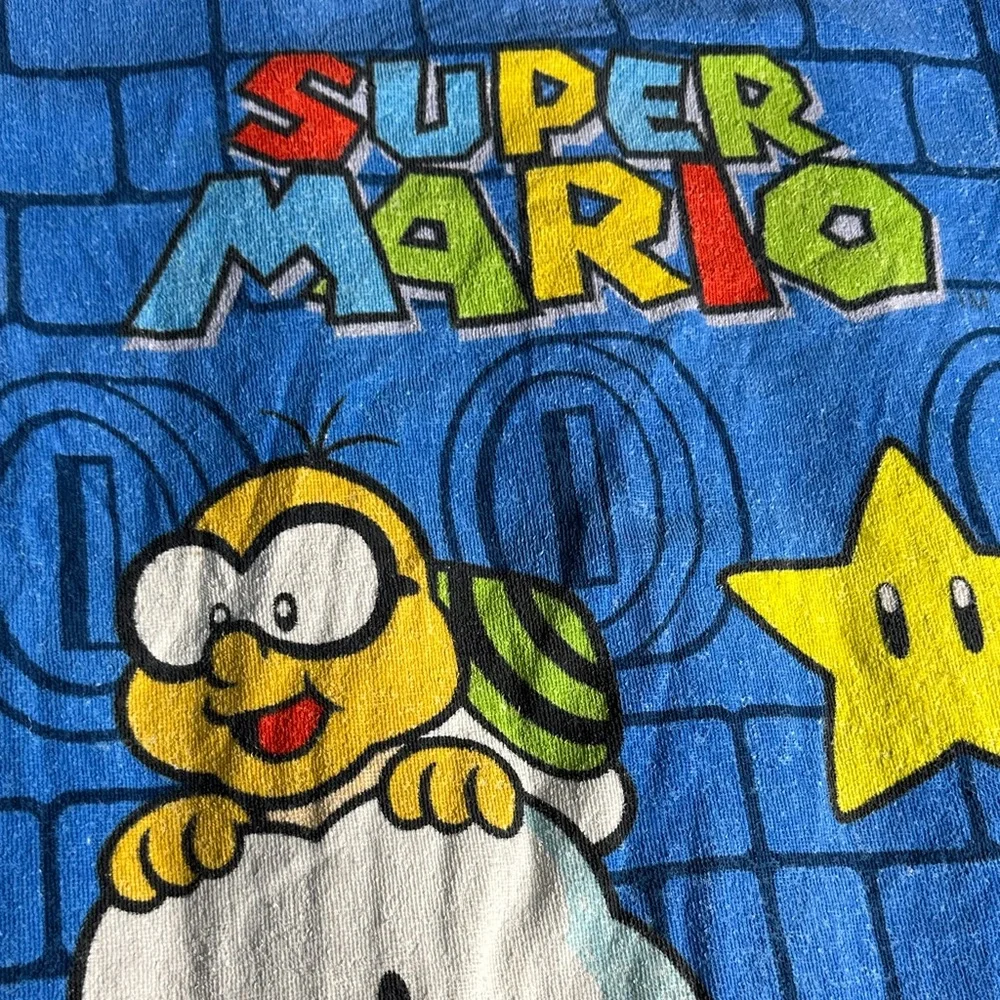 2000s Super Mario Blue Beach‎ Towel